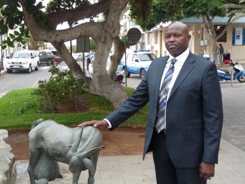 15. Imagen de Alioune Badara Cissè, ex Ministro de Asuntos Exteriores de Senegal