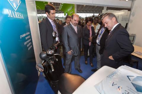 3. Imagen de la inaguración de SALT 2012: III Salón de la Logística y el Transporte