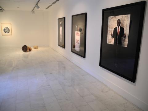 10. Imagen de Telas de luz. Exposición de la colección de arte africano contemporáneo de la Galería Saro León en Casa África