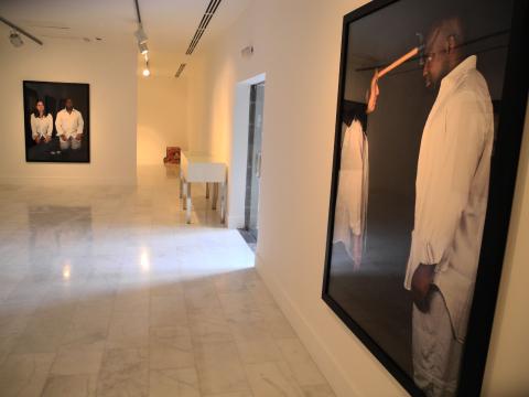 13. Imagen de Telas de luz. Exposición de la colección de arte africano contemporáneo de la Galería Saro León en Casa África