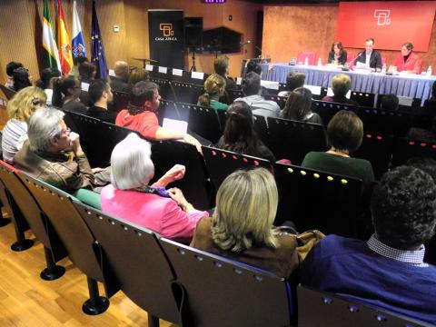 11. Imagen de la asistencia a la mesa de debate sobre Derechos de Autor en Casa África