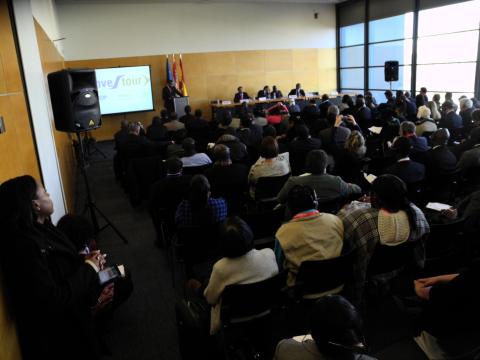 10. Imágenes de la presentación de INVESTOUR 2013