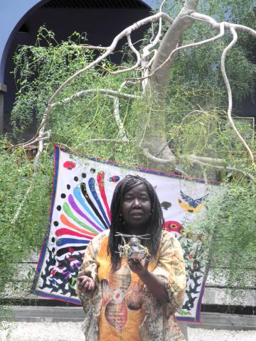 21. Actuación de Agnès Agboton en Casa África, escritora y cuentacuentos (Benín)