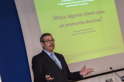 5. Intervención del Sr. Santiago Martínez-Caro -Director General de Casa África- en la conferencia CLub 'La Provincia', 2013