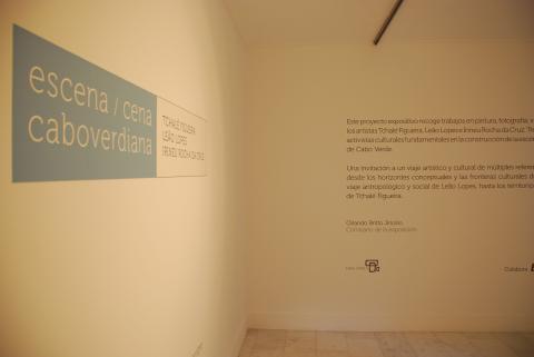 1. Imagen de la exposición Escena Caboverdiana en Casa África