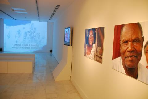 4. Imagen de la exposición Escena Caboverdiana en Casa África