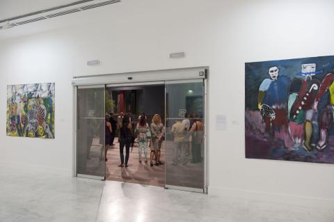 7. Imagen de la exposición Escena Caboverdiana en Casa África