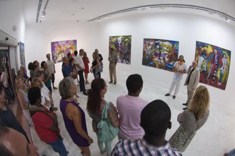 17. Presentación de la exposición Escena Caboverdiana en Casa África