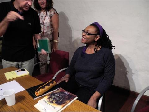 2. Participación de Leonora Miano en el programa Letras Africanas en el Festival de Teatro Tres Continentes