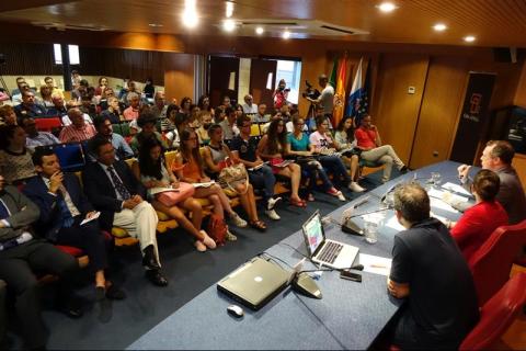 6. Imagen del acto África es Noticia: Nigeria celebrado en Casa África