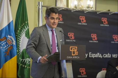 7. Presentación del acto por Miguel Fernández-Palacios, Embajador de España en Etiopía