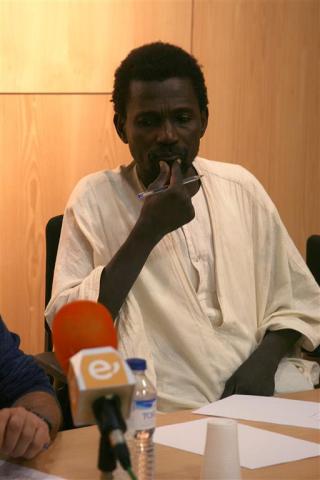 3. Imagen de la participación de Ismael Diadé - responsable de la conservación del Fondo Kati, Mali-