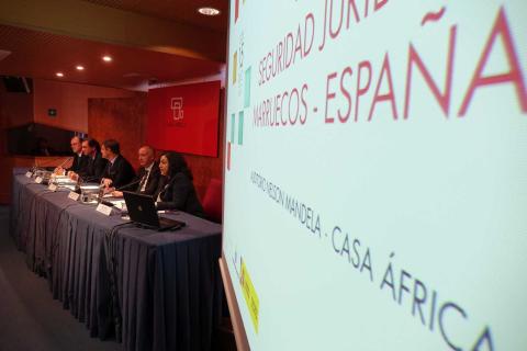 6. Imagen del Seminario Seguridad Jurídica España-Marruecos, en Casa África