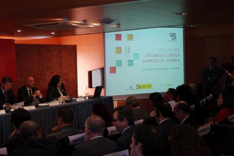 7. Imagen del Seminario Seguridad Jurídica España-Marruecos, en Casa África