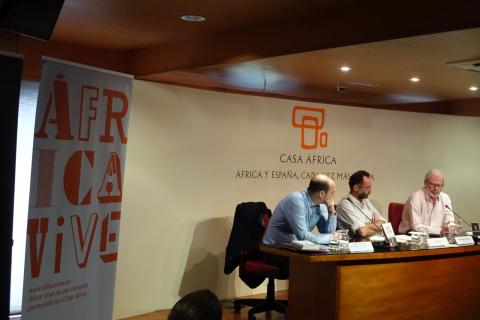 22. Intervención de Jesús Núñez con la ponencia  Boko Haram. El delirio del califato en África occidental, en la Mesa 2: El yihadismo en África. El caso de Nigeria y Boko Haram