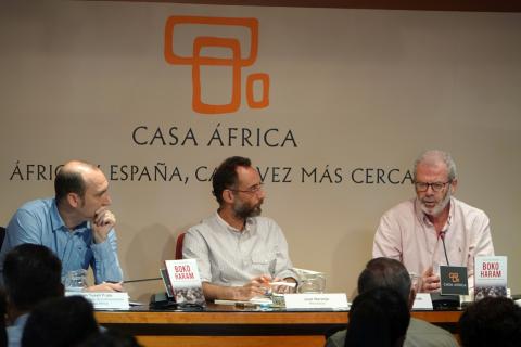 23. Intervención de Jesús Núñez con la ponencia  Boko Haram. El delirio del califato en África occidental, en la Mesa 2: El yihadismo en África. El caso de Nigeria y Boko Haram