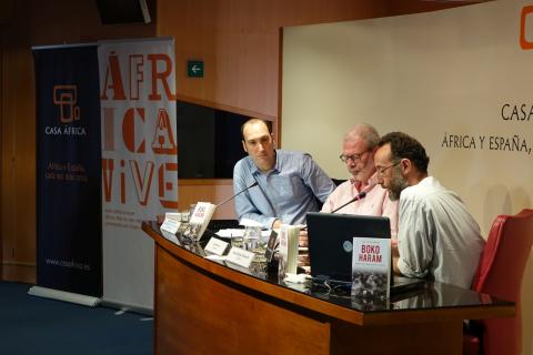 26. Intervención de José Naranjo con la ponencia Los relatos del terror de Boko Haram, en la Mesa 2: El yihadismo en África. El caso de Nigeria y Boko Haram