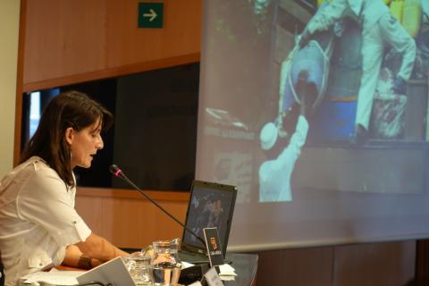 36. Intervención de Gemma Parellada con la ponencia Conflictos olvidados. El caso de la República Centroafricana en la Mesa 3: África, periodismo y conflictos olvidados