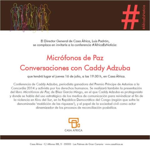 - Invitación del acto