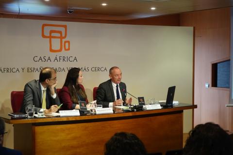 6. Imagen de la intervención de Luis Padilla -Consejero de Cooperación Regional del Centro de Desarrollo de la OCDE-