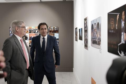 Luis Padrón y Alfonso Dastis
