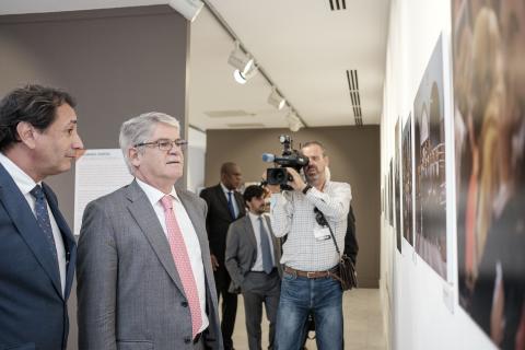 Luis Padrón y Alfonso Dastis
