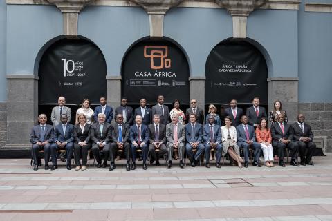 Celebración del 10º Aniversario de Casa África: Embajadores africanos en España