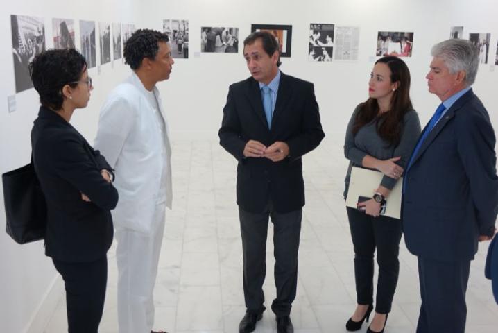 El ministro de Cultura de Cabo Verde, Mário Lúcio Sousa, visita Casa África El ministro de Cultura de Cabo Verde, Mário Lúcio Sousa, visita Casa África