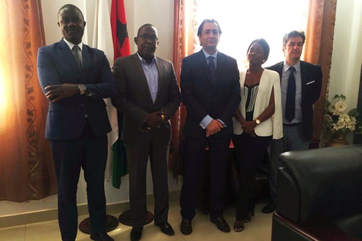 El Director General de Casa África, en Guinea Bissau El Director General de Casa África, en Guinea Bissau