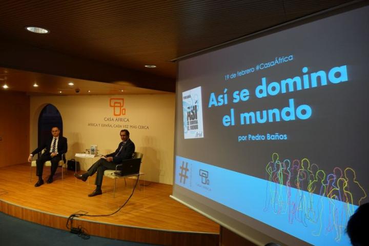 Casa África organiza la presentación de «Así se domina el mundo», el exitoso libro sobre geopolítica de Pedro Baños Casa África organiza la presentación de «Así se domina el mundo», el exitoso libro sobre geopolítica de Pedro Baños