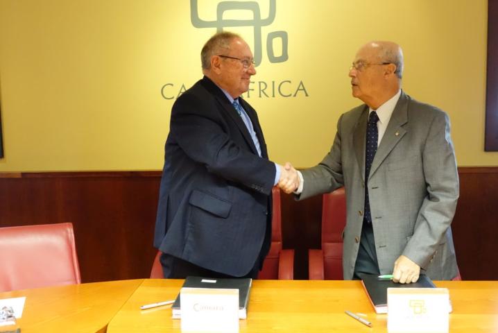 Casa África y la Cámara de Comercio de España firman un convenio para acercar las pymes españolas al continente vecino Casa África y la Cámara de Comercio de España firman un convenio para acercar las pymes españolas al continente vecino