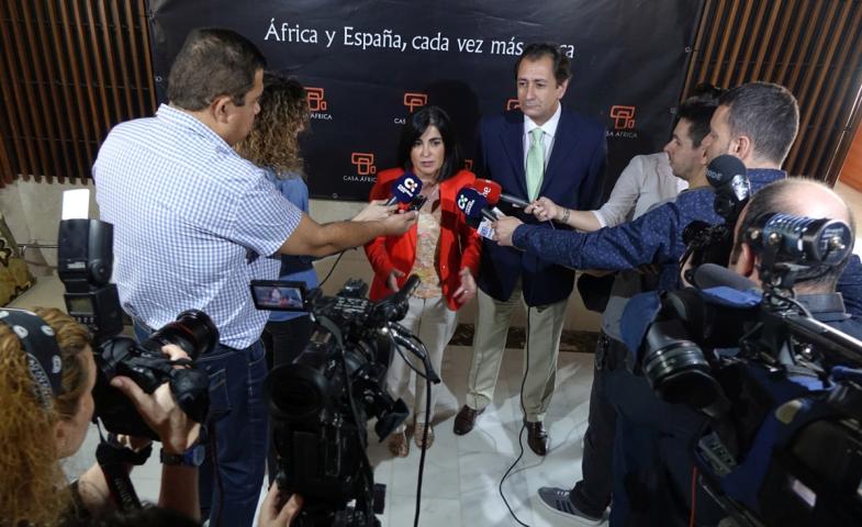 Carolina Darias visita Casa África en el marco de un proyecto europeo de migraciones y derechos humanos Carolina Darias visita Casa África en el marco de un proyecto europeo de migraciones y derechos humanos