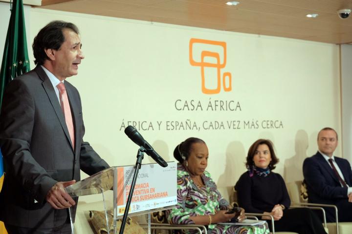 Líderes de organismos multilaterales reclaman en Casa África más diplomacia preventiva para evitar conflictos en África Subsahariana Líderes de organismos multilaterales reclaman en Casa África más diplomacia preventiva para evitar conflictos en África Subsahariana