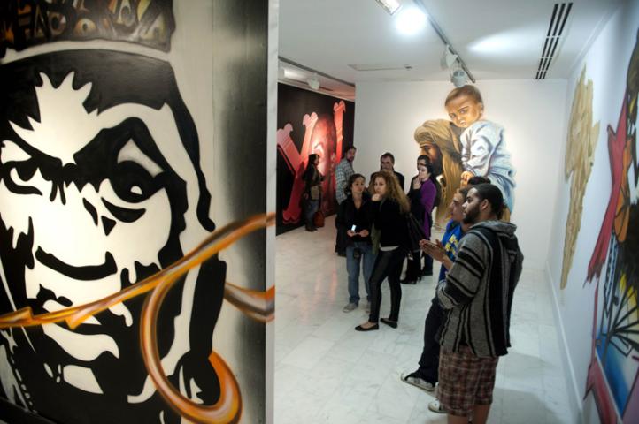 'Graffrica. Arte Urbano Africano' transforma las salas de exposición de Casa África