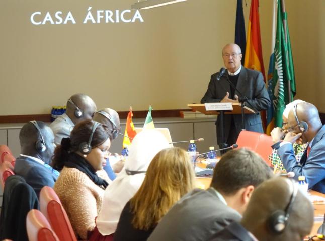 Una delegación de responsables de hospitales públicos senegaleses se reúne en Casa África Una delegación de responsables de hospitales públicos senegaleses se reúne en Casa África