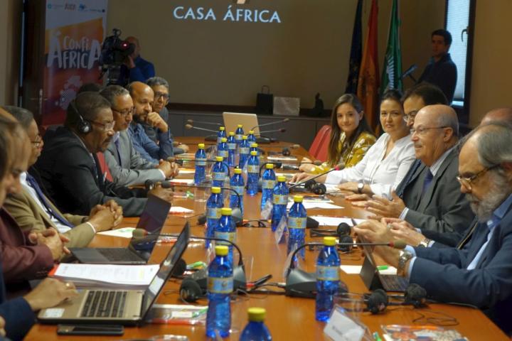 Una delegación de responsables del sector sanitario mauritano se reúne en Casa África Una delegación de responsables del sector sanitario mauritano se reúne en Casa África