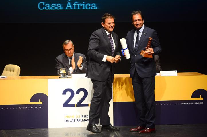 Casa África recibe el Premio Puertos de Las Palmas 2016 por el fomento de la diplomacia económica con el continente Casa África recibe el Premio Puertos de Las Palmas 2016 por el fomento de la diplomacia económica con el continente