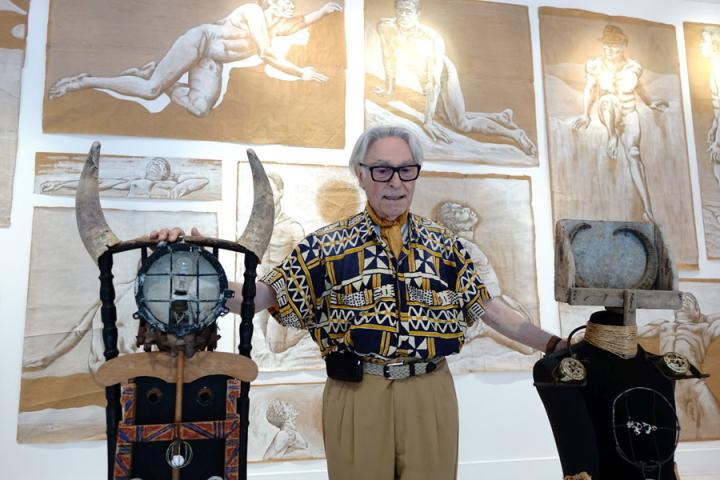 Pepe Dámaso expone su obra africana en Casa África Pepe Dámaso expone su obra africana en Casa África