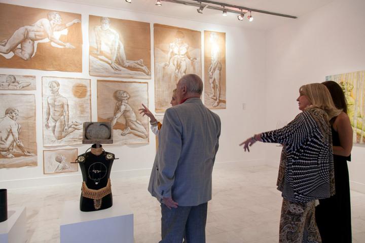 Pepe Dámaso expone su obra africana en Casa África Pepe Dámaso expone su obra africana en Casa África