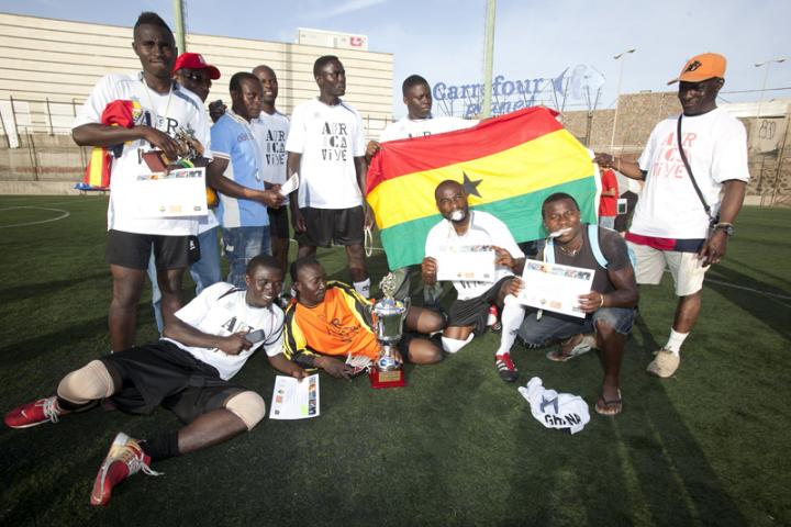 Senegal renueva su liderato en el trofeo de fútbol 7 África Vive Senegal renueva su liderato en el trofeo de fútbol 7 África Vive