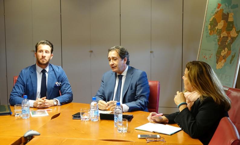 El nuevo delegado de Fucaex en Cabo Verde, Jorge Cologan, visita Casa África El nuevo delegado de Fucaex en Cabo Verde, Jorge Cologan, visita Casa África