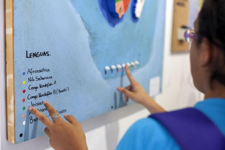 Los alumnos canarios exponen sus visiones de África en Casa África Los alumnos canarios exponen sus visiones de África en Casa África