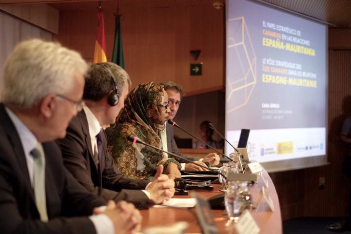 Canarias busca potenciar su posición clave en la relación España-Mauritania Canarias busca potenciar su posición clave en la relación España-Mauritania