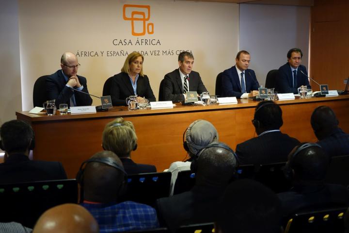 La Comunidad de Inteligencia de Frontex África organiza su segunda reunión de trabajo del año en Casa África La Comunidad de Inteligencia de Frontex África organiza su segunda reunión de trabajo del año en Casa África