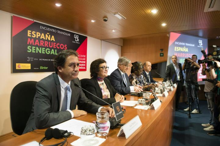 El Encuentro Triangular entre España Marruecos y Senegal concluye en Casa África con el mensaje de que “juntos, somos más fuertes” El Encuentro Triangular entre España Marruecos y Senegal concluye en Casa África con el mensaje de que “juntos, somos más fuertes”