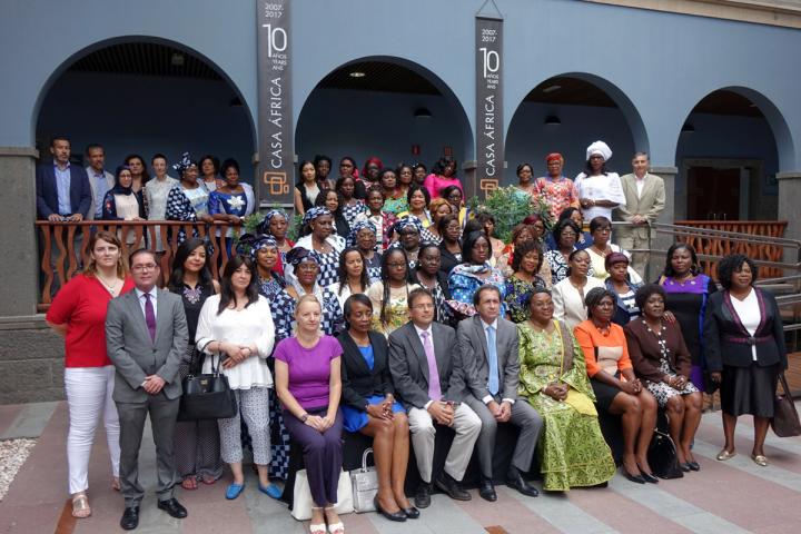 Las mujeres del sector portuario africano se forman, esta semana, en Casa África Las mujeres del sector portuario africano se forman, esta semana, en Casa África