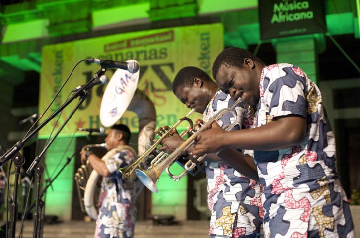 Músicas tradicionales africanas se funden con el jazz más actual en la Noche África Músicas tradicionales africanas se funden con el jazz más actual en la Noche África