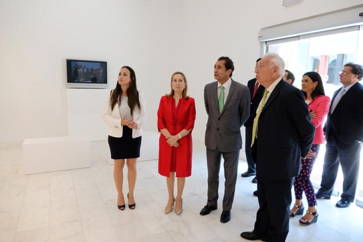 Los ministros Margallo y Pastor visitan Casa África Los ministros Margallo y Pastor visitan Casa África