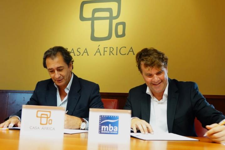 Casa África y la Fundación Canaria MBA firman un convenio de cooperación educativa Casa África y la Fundación Canaria MBA firman un convenio de cooperación educativa