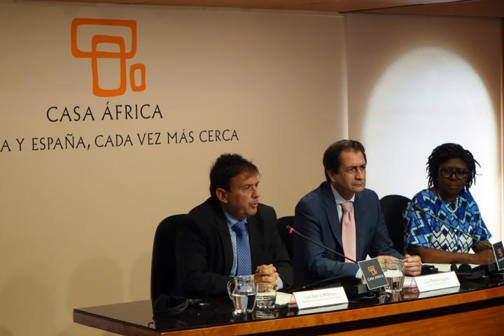 Más de setenta mujeres africanas se reúnen en Casa África para fomentar la cooperación en el sector portuario y marítimo Más de setenta mujeres africanas se reúnen en Casa África para fomentar la cooperación en el sector portuario y marítimo